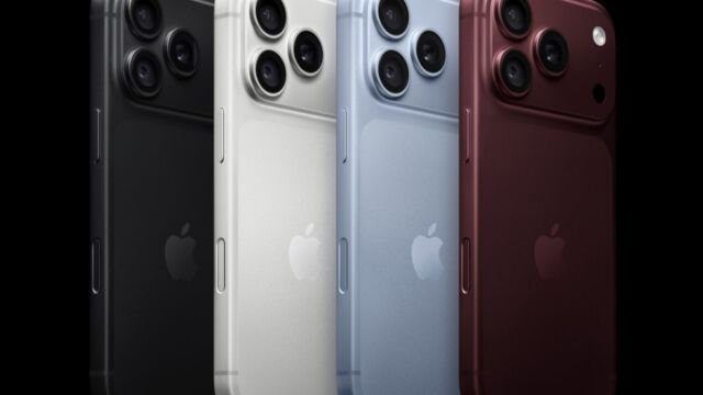 Apple iPhone 18 Pro in Burgundy, Glacier, Silver, and Black