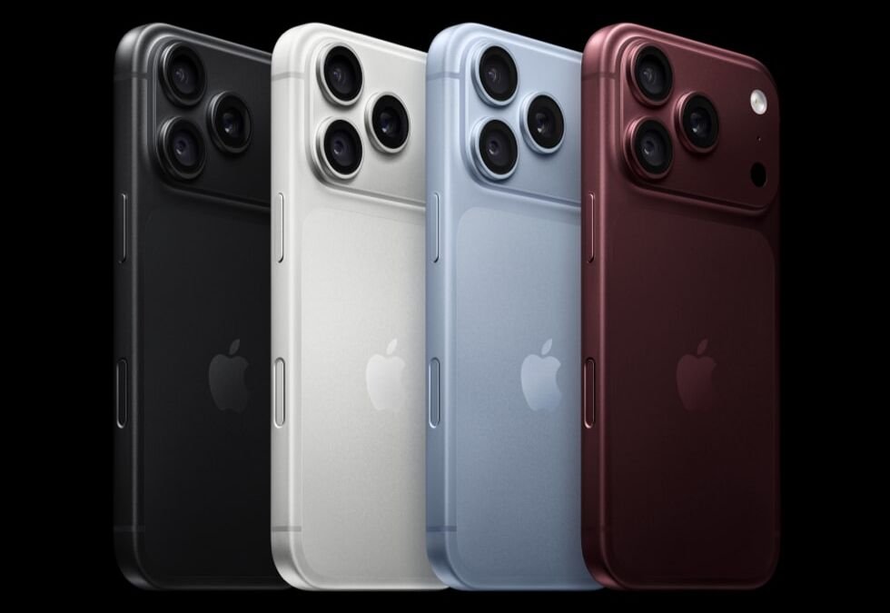 Apple iPhone 18 Pro in Burgundy, Glacier, Silver, and Black