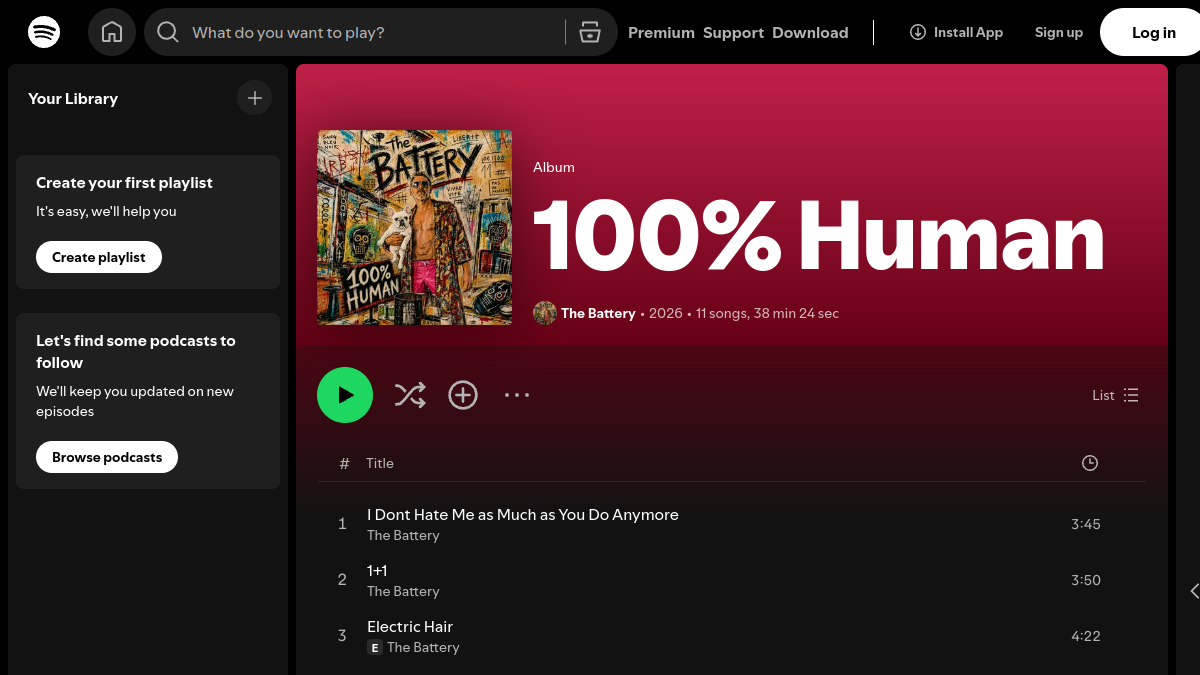 100% Human