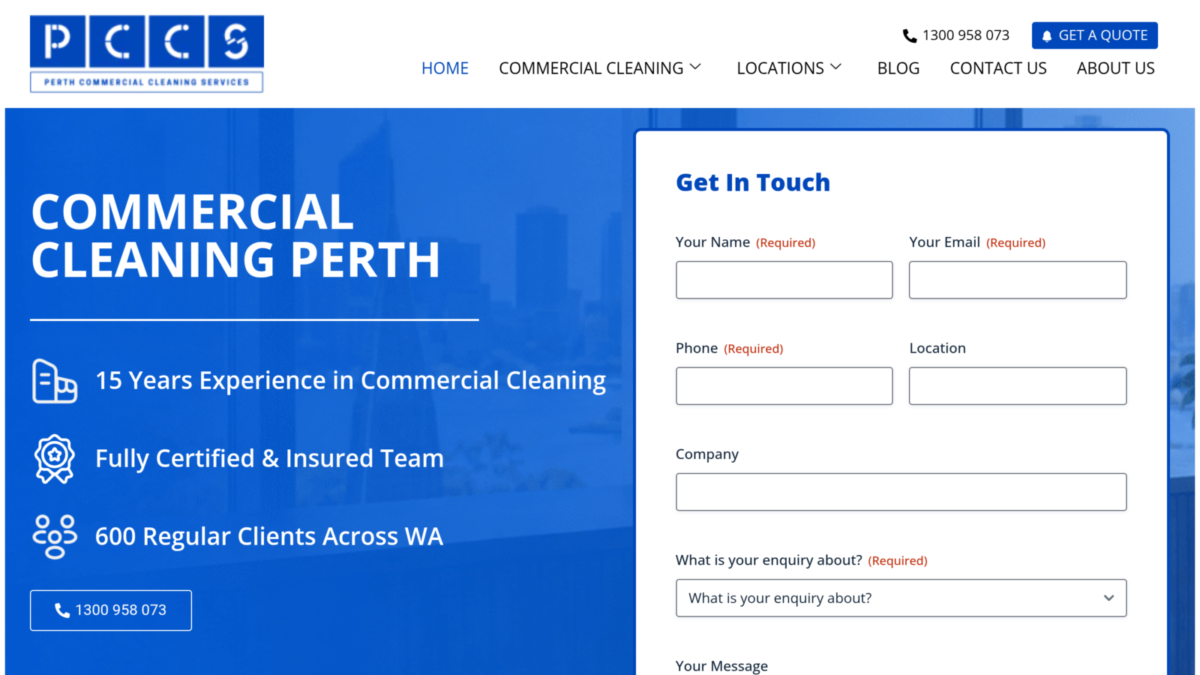 Perth Commercial Cleaning Services