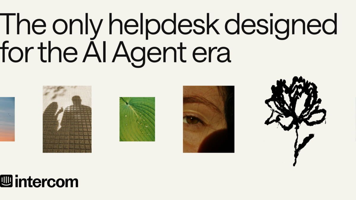 Intercom messaging inbox and Fin AI agent