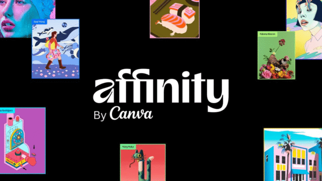 Affinity website homepage