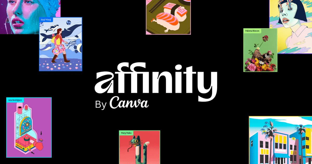 Affinity website homepage