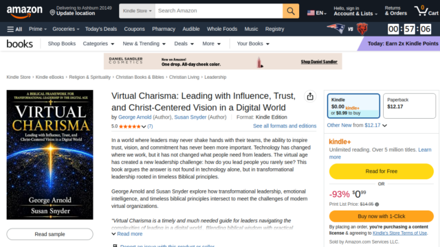 Virtual Charisma: Leading with Influence, Trust, and Christ-Centered Vision in a Digital World