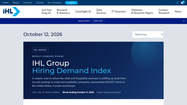 IHL Hiring Demand Index