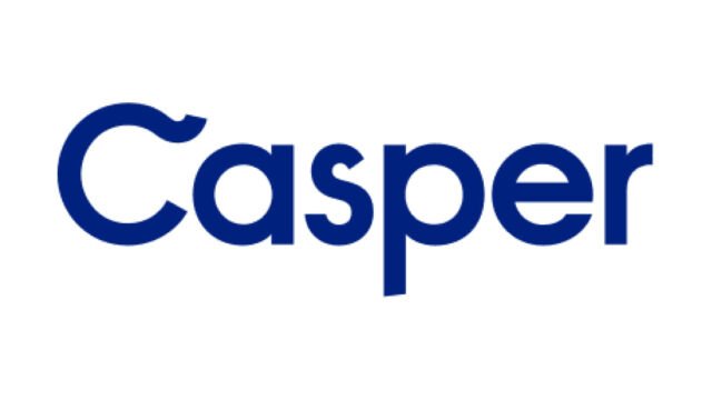 Casper website homepage
