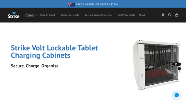 Strike Volt Lockable Tablet Charging Cabinet
