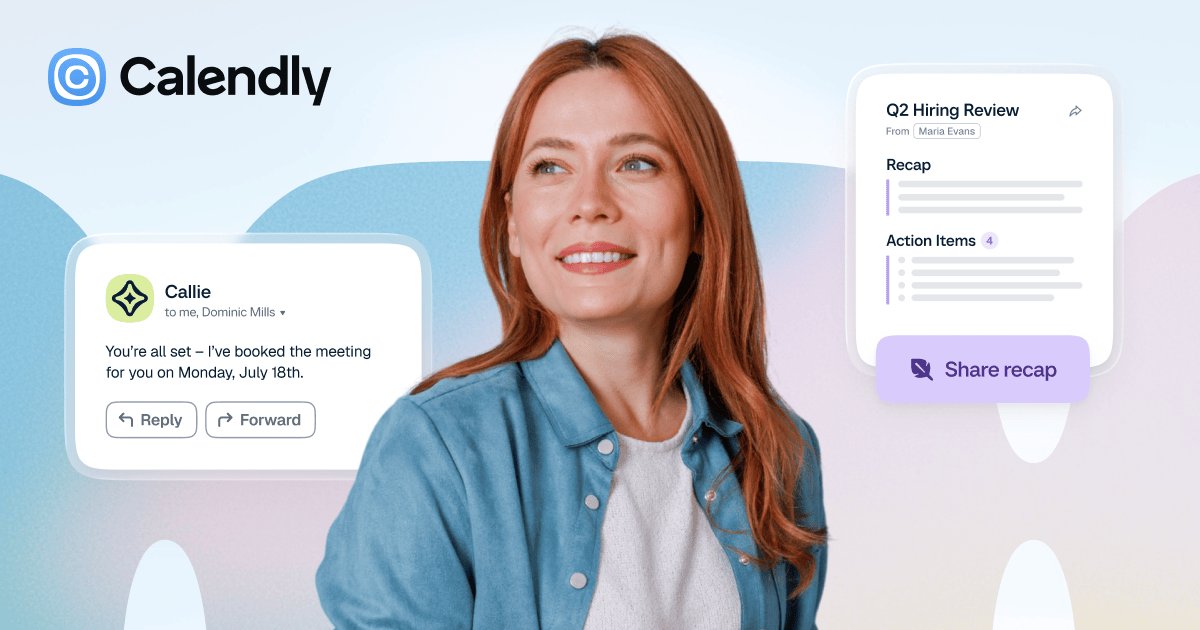 Calendly website homepage