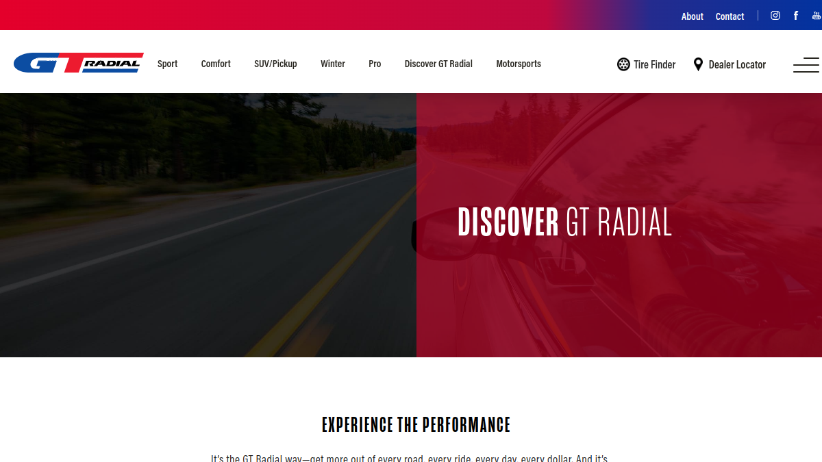 GT Radial Tires