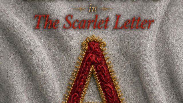 The Affair of Edgar Poe and Frances Osgood in The Scarlet Letter book cover