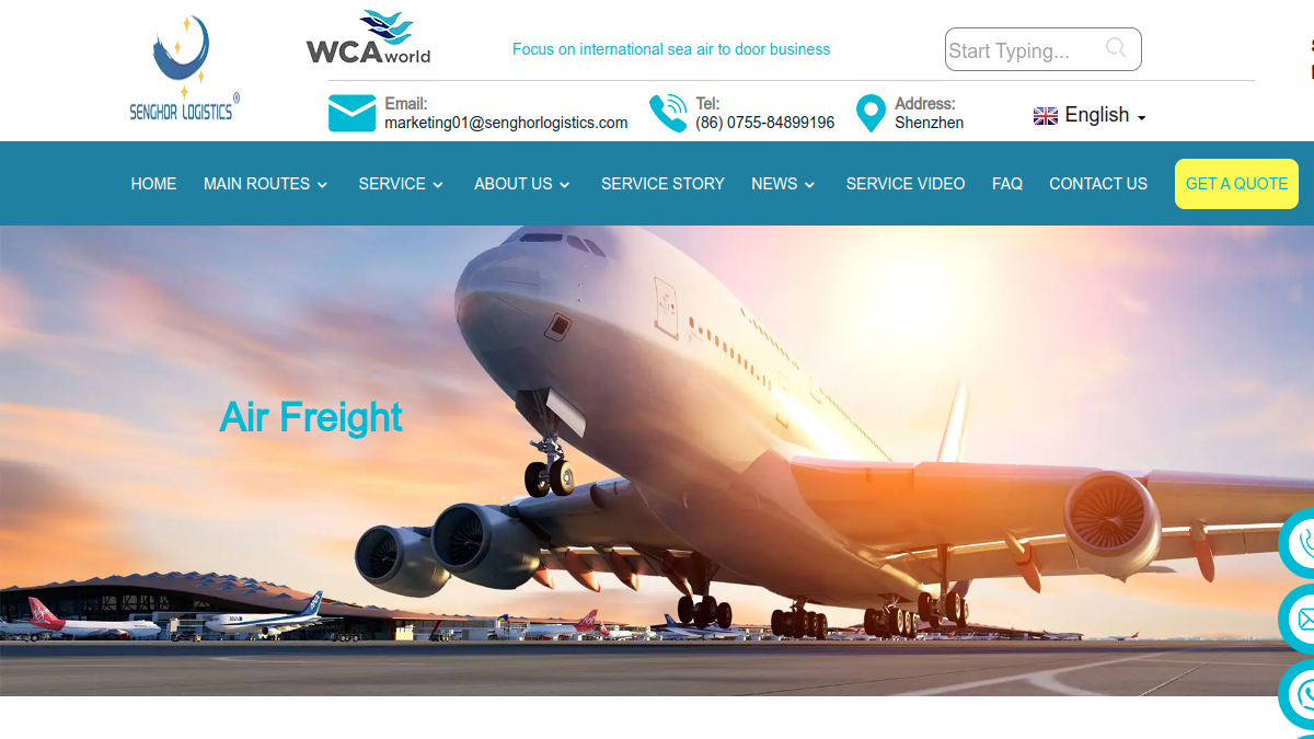 Air Freight Services
