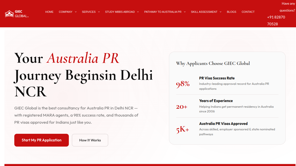 GIEC Global Australia PR Visa Consultancy Service