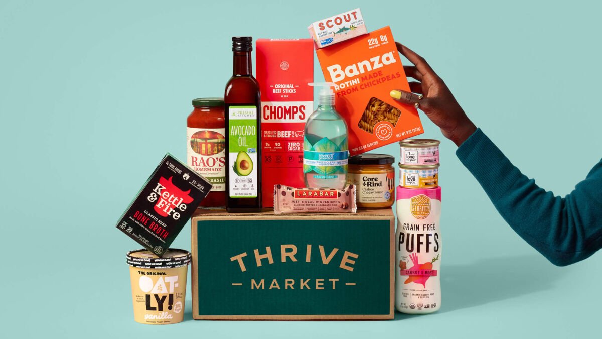 Thrive Market website homepage
