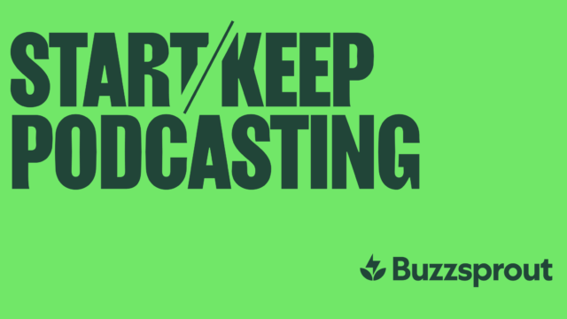 Buzzsprout podcast hosting dashboard