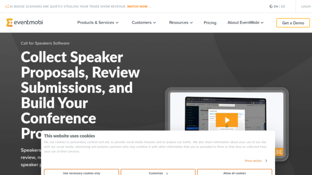 EventMobi Call for Speakers