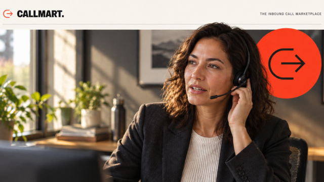 Callmart inbound-call marketplace dashboard