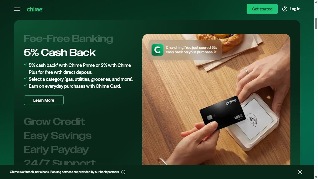 Chime Credit Builder Visa Card and app features