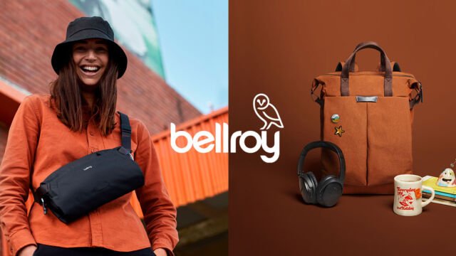 Bellroy website homepage