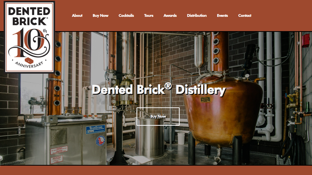 Dented Brick Craft Vodka & Craft Gin