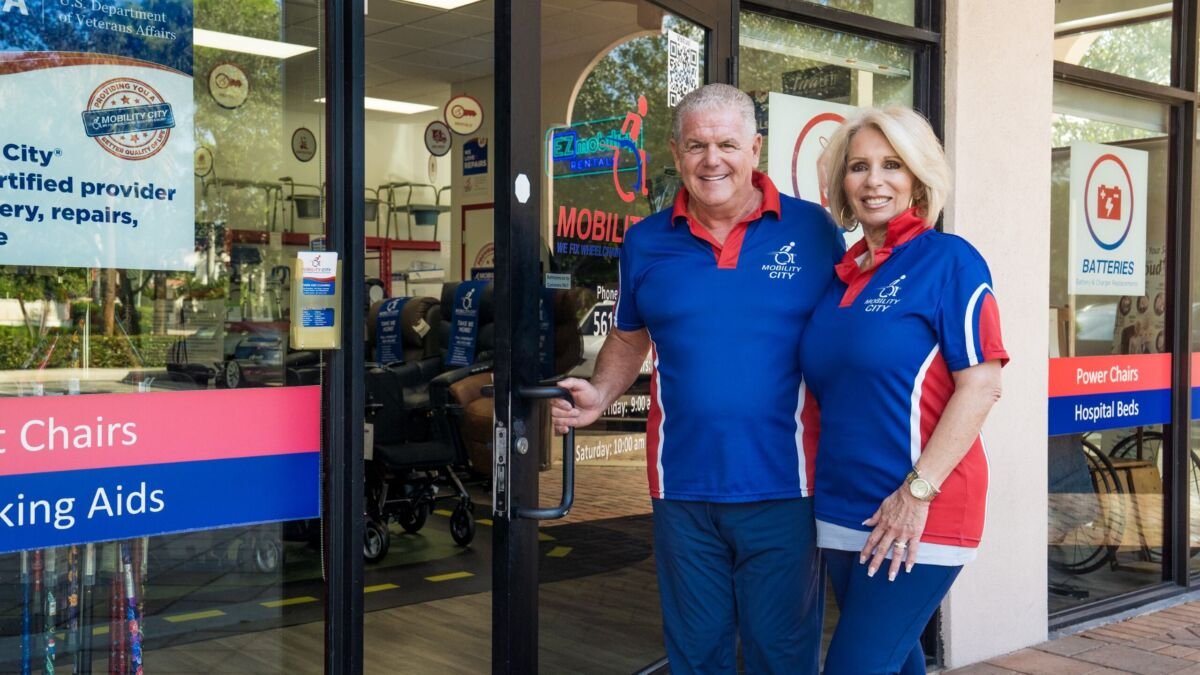 Mobility City founders Diane and Vinny Baratta