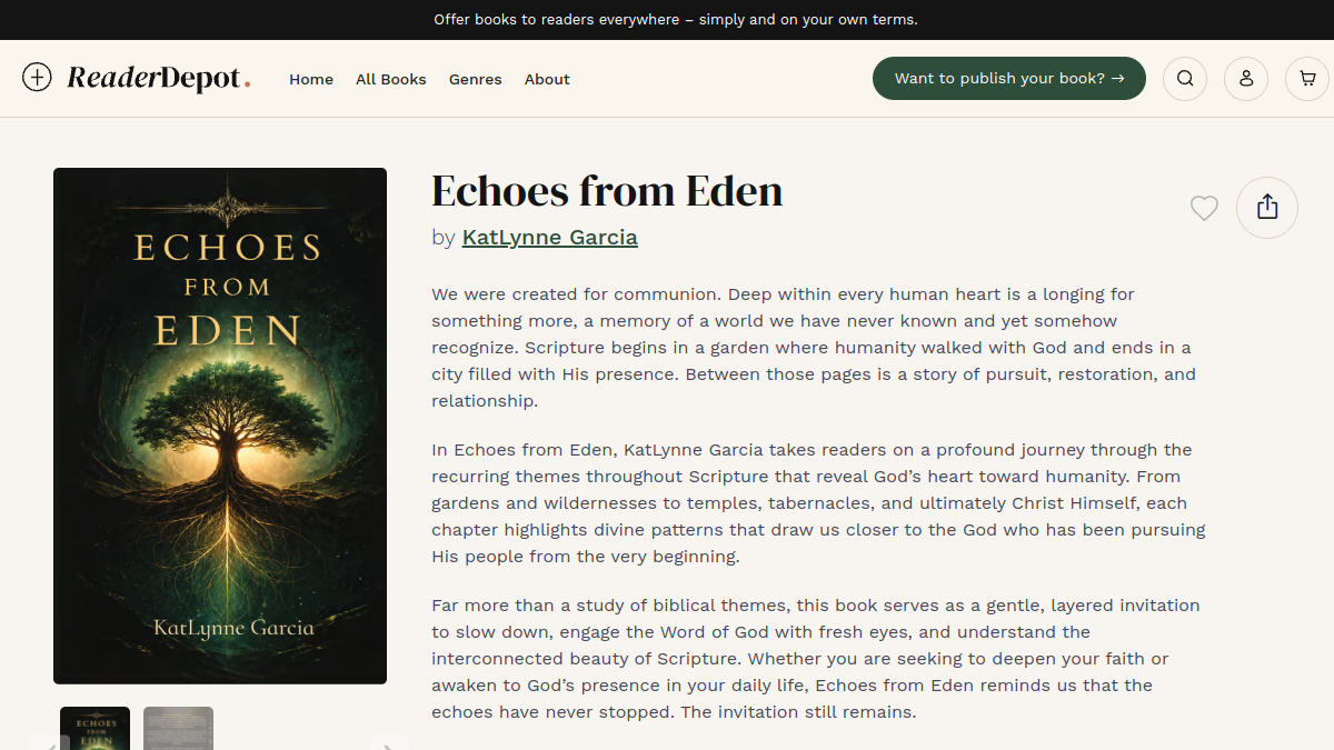 Echoes from Eden