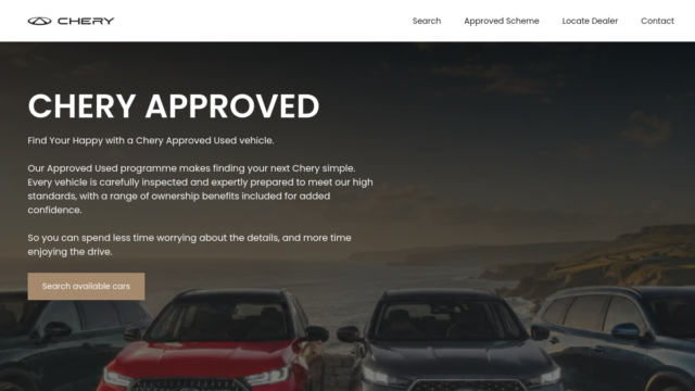 Chery Approved Used Programme