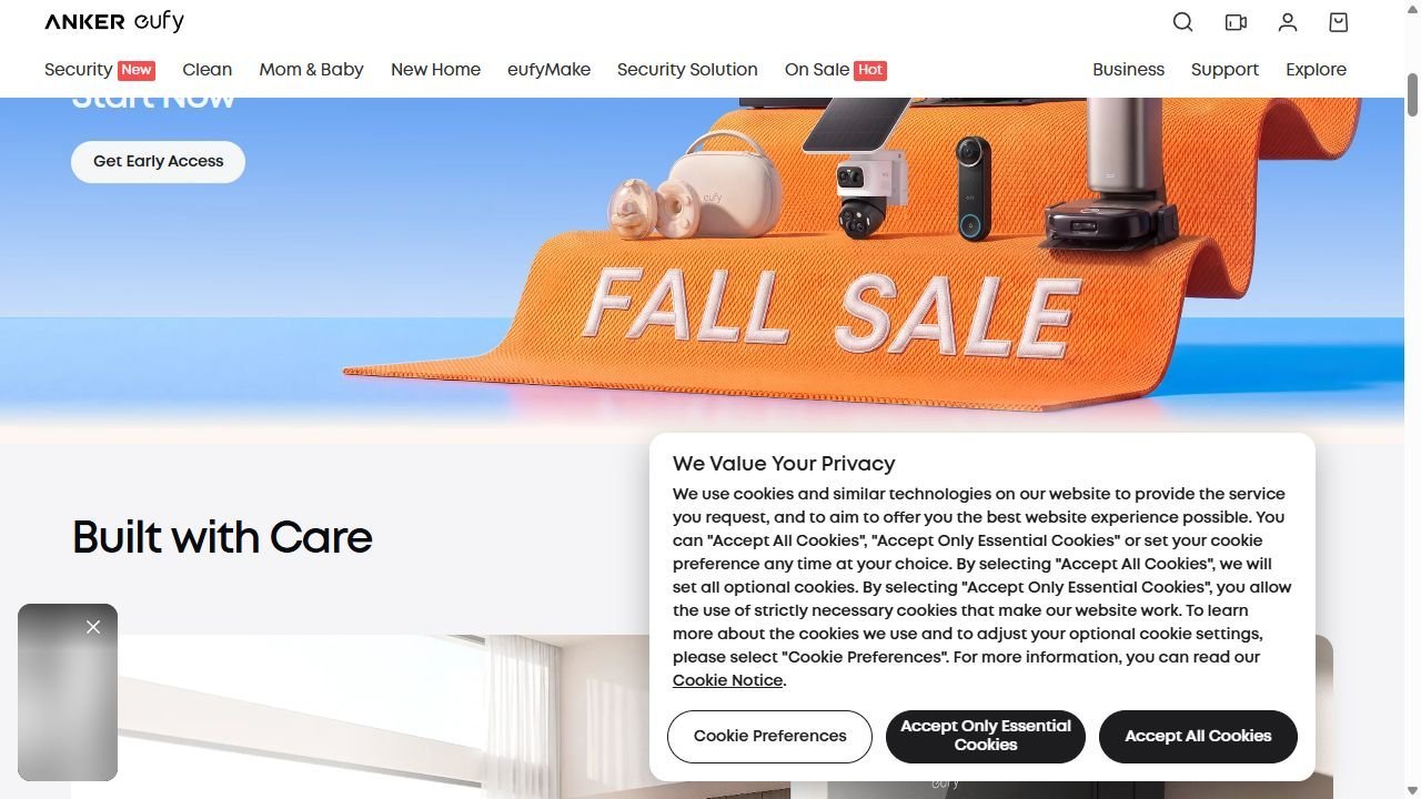 eufy security camera and smart home lineup