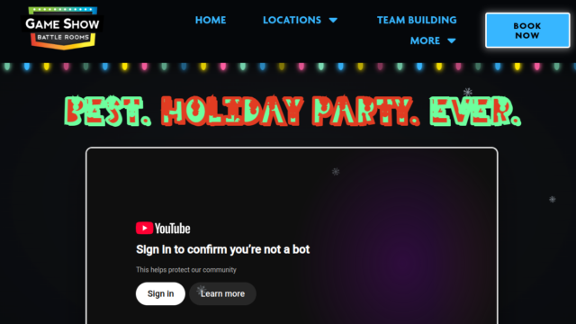 Game Show Battle Rooms Orlando Holiday Party Experience