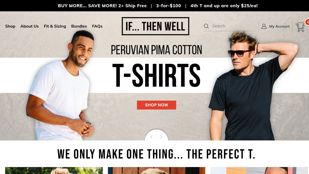 IF... THEN WELL T-Shirt