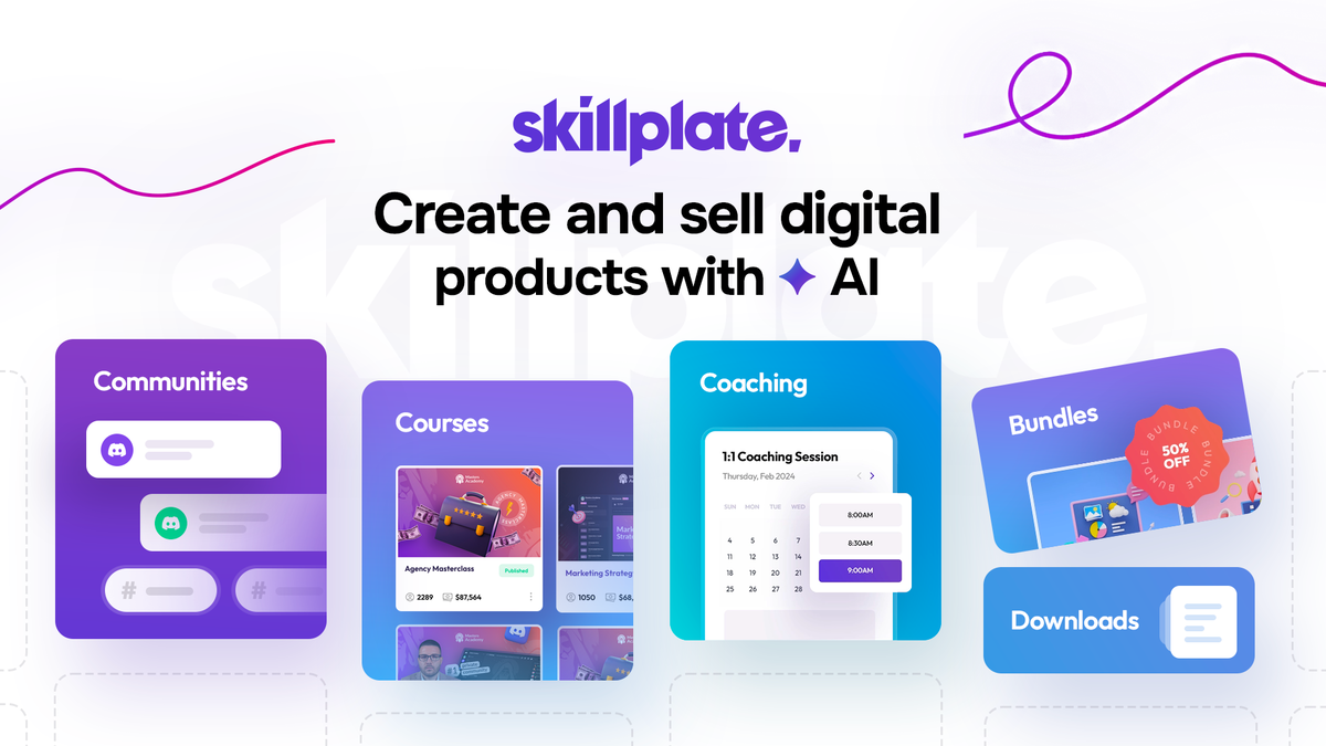Skillplate Overmind AI agent chat building a product catalog