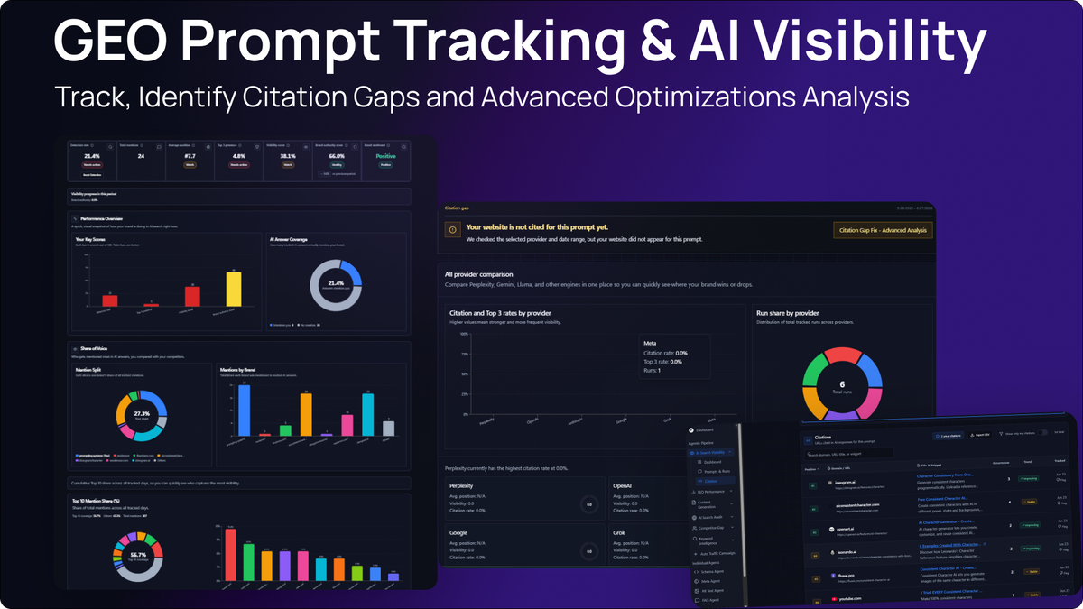 Nuwtonic SEO page optimization and GEO scoring screenshot