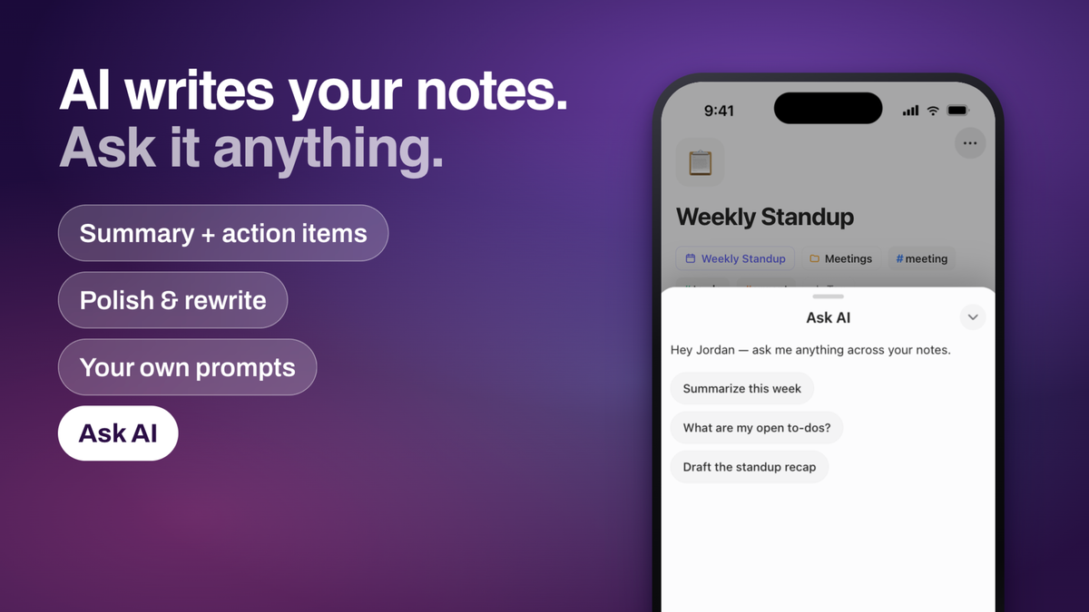 Prismical MCP integration connecting notes to an AI assistant