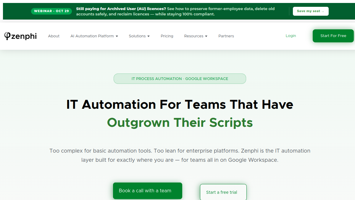 Google Workspace Offboarding Template