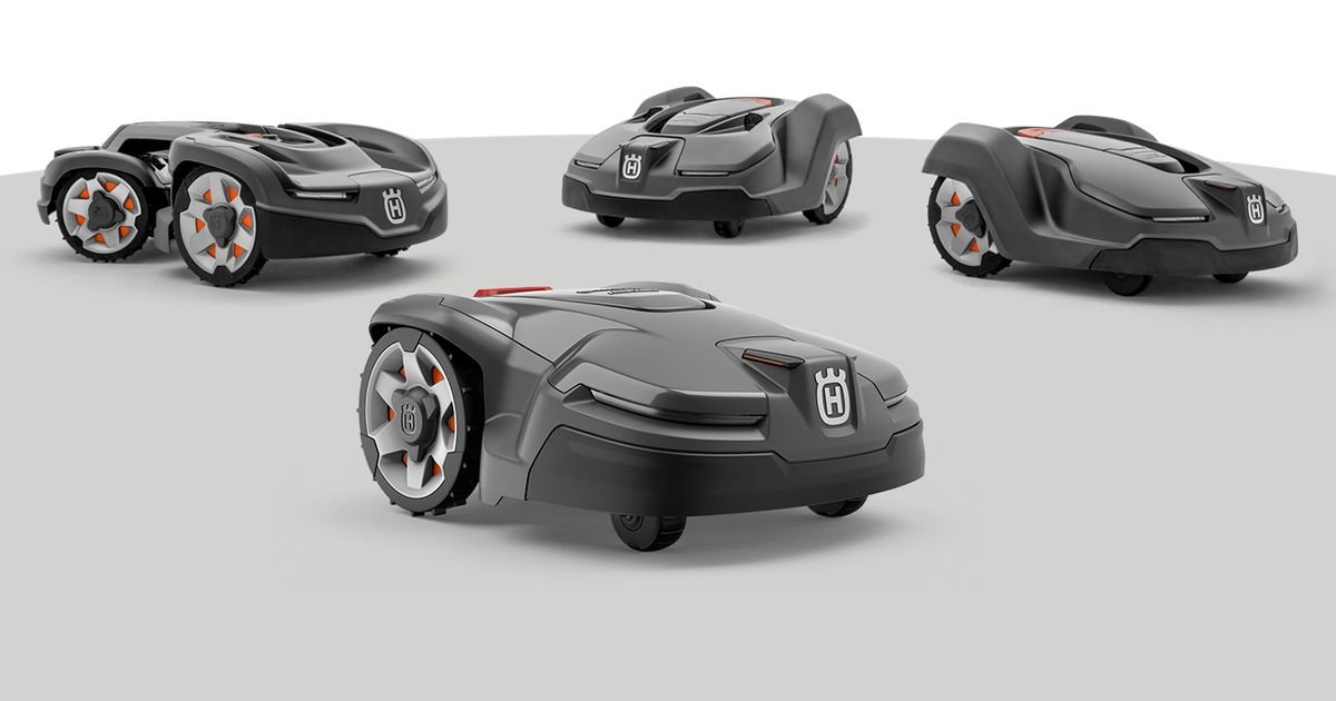 Husqvarna Automower website homepage