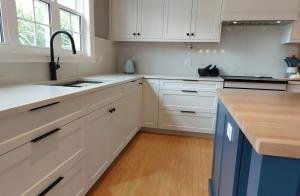 Custom kitchen cabinetry built by Upper Cabinetry