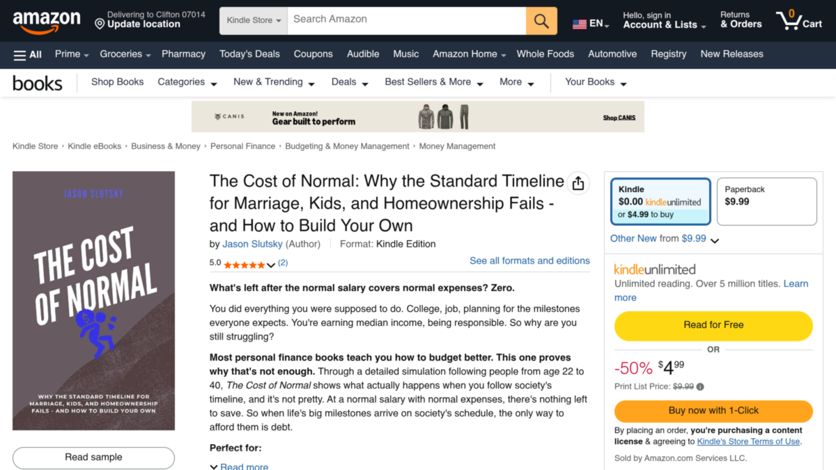 The Cost of Normal