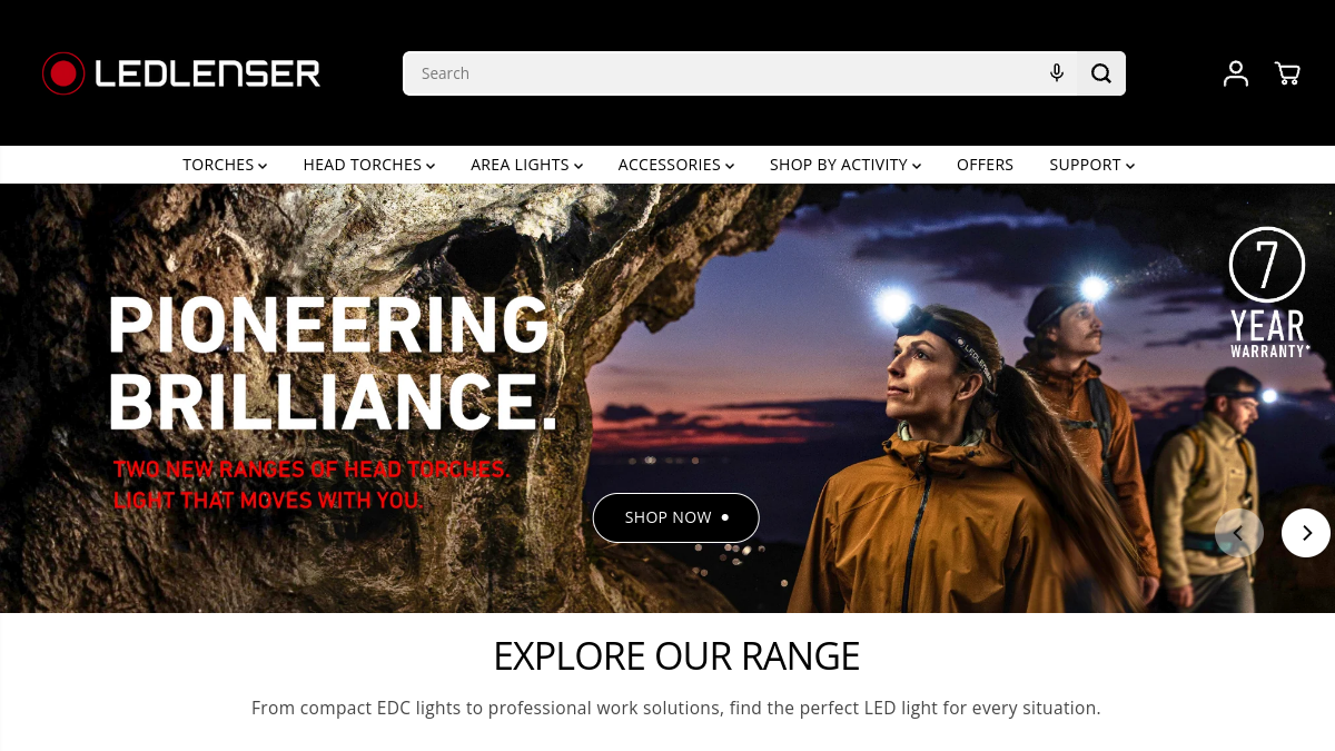 Ledlenser H-Series Head Torches