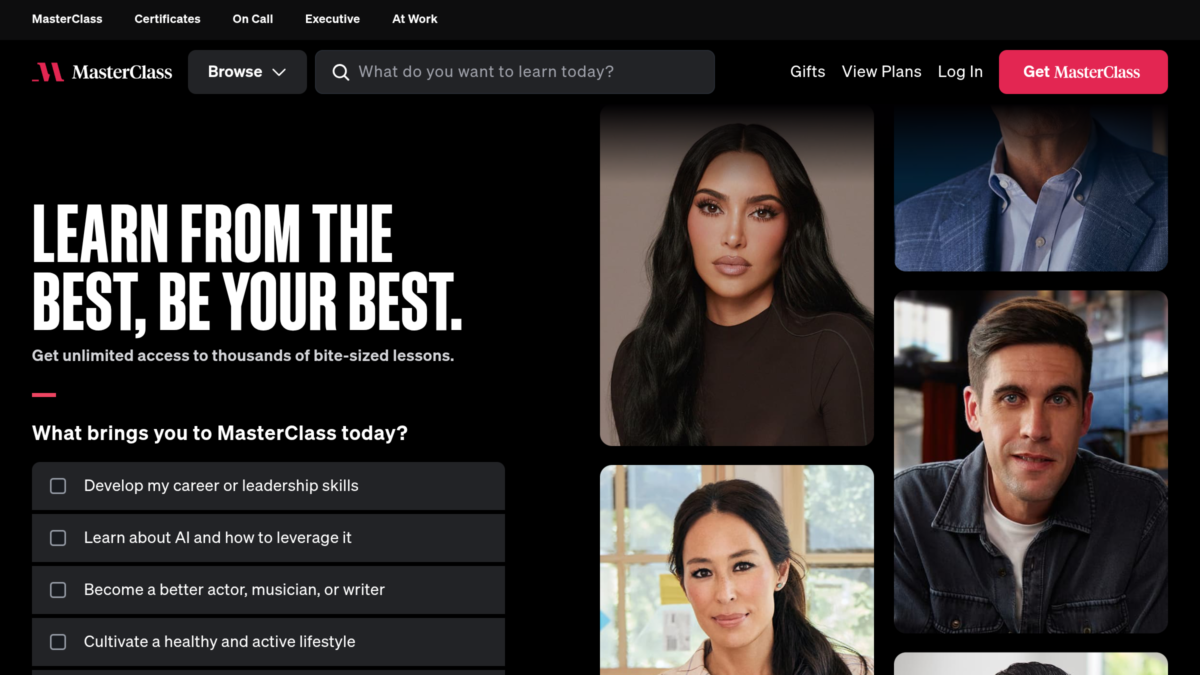 MasterClass Review: Learn From the Best in Cinematic Video Lessons