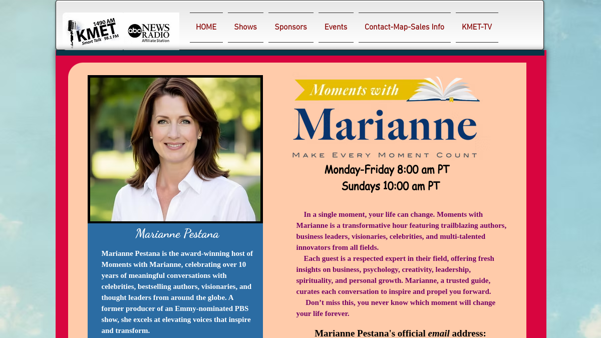 Moments with Marianne