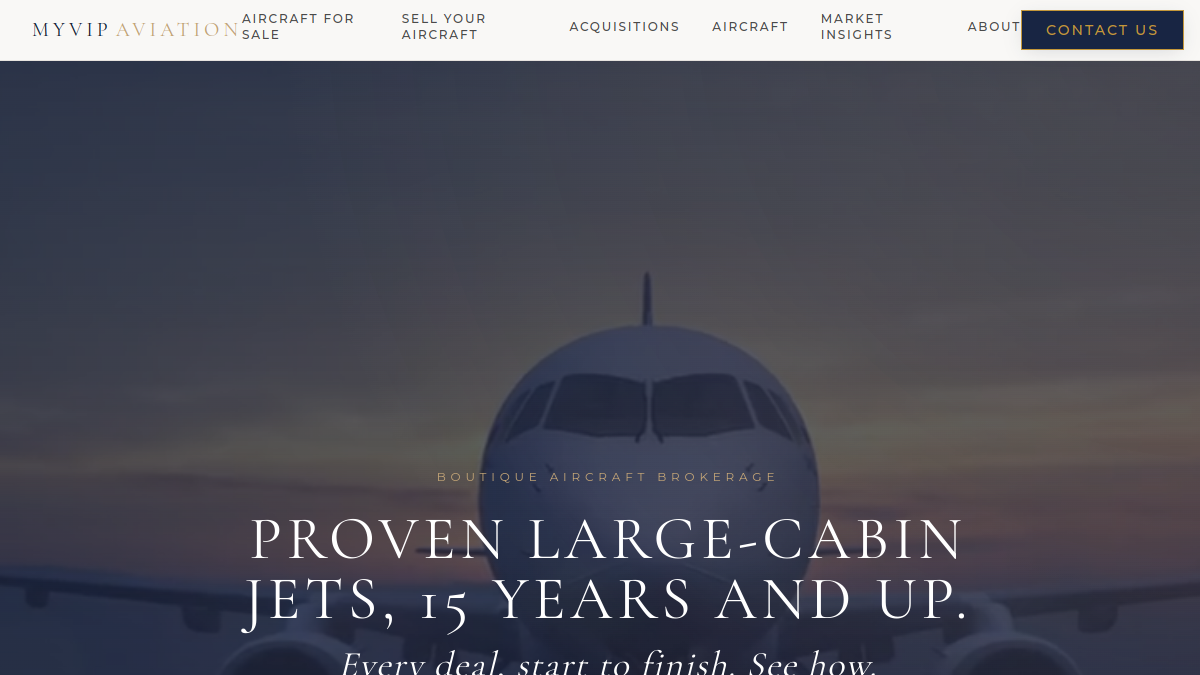 MyVIP Aviation Brokerage Service