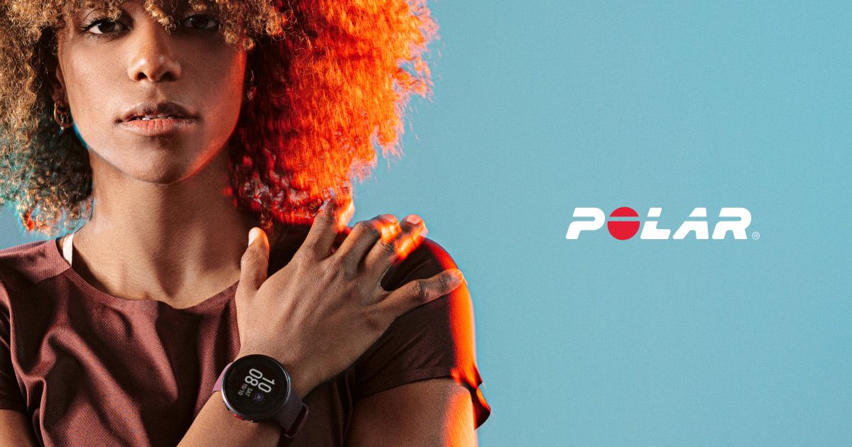Polar website homepage