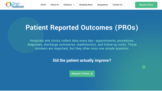 Clinect Healthcare Outcomes Intelligence Platform