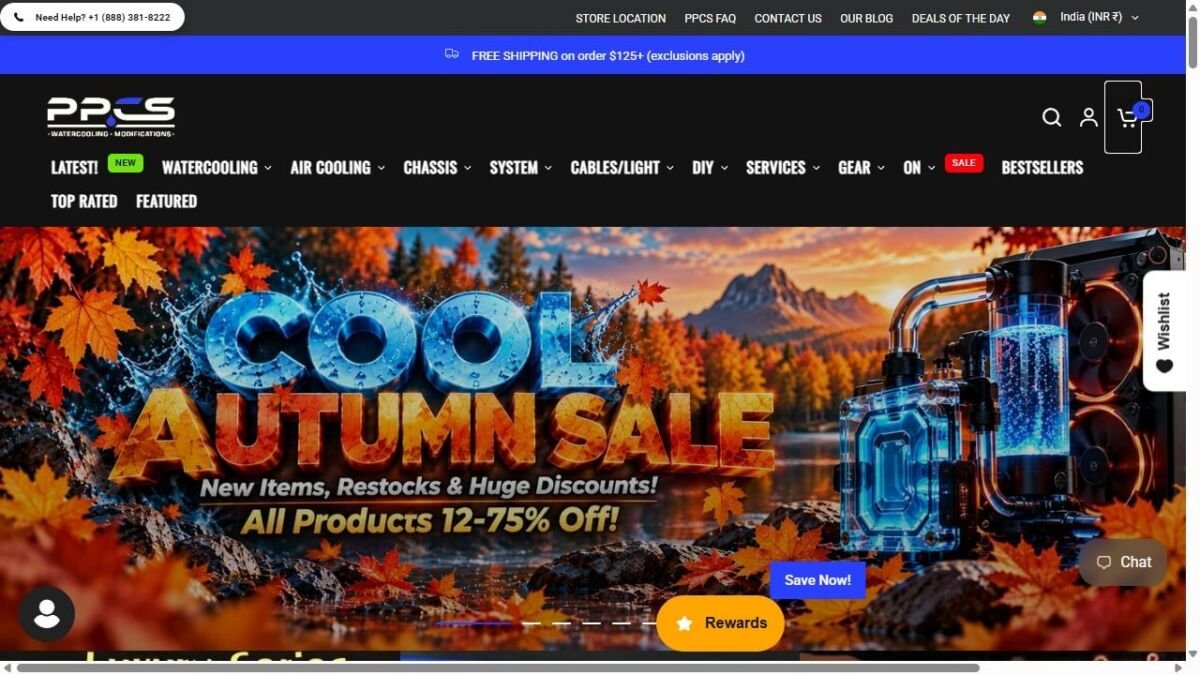 Performance-PCs.com website homepage