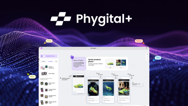 Phygital+ AI creative canvas overview