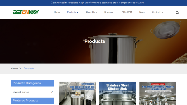 Betonway Commercial Outdoor Cookware