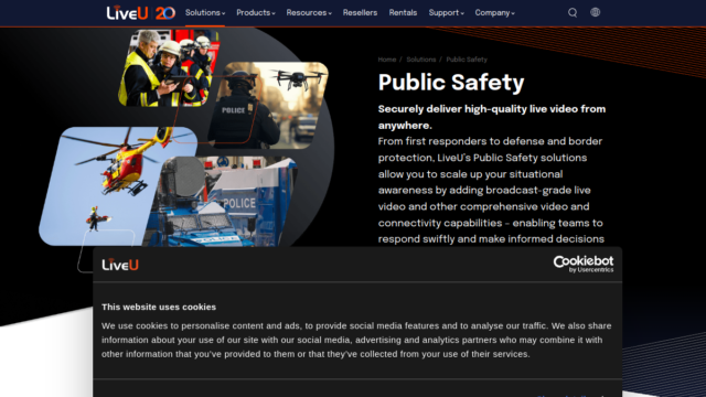 LiveU and Airwise Public Safety Drone Solution