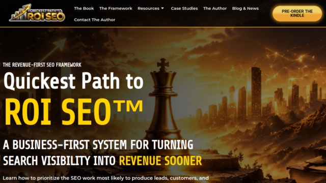Quickest Path to ROI SEO