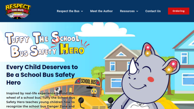 Respect the Bus Program (Tuffy the School Bus Safety Hero book & activity book)