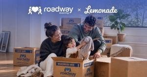 Roadway Moving crew and truck preparing for a relocation