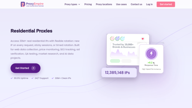ProxyEmpire Rotating Residential Proxies